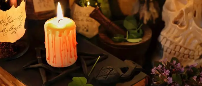 los rituales satanicos con velas